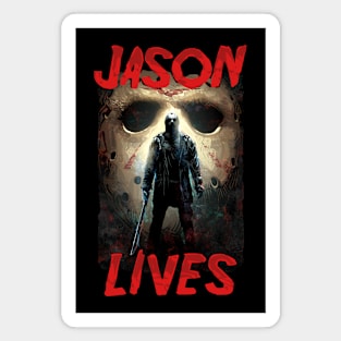 Jason Lives Magnet